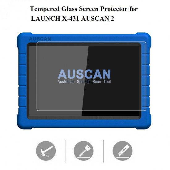 Tempered Glass Screen Protector For LAUNCH X431 AUSCAN 2 - Click Image to Close